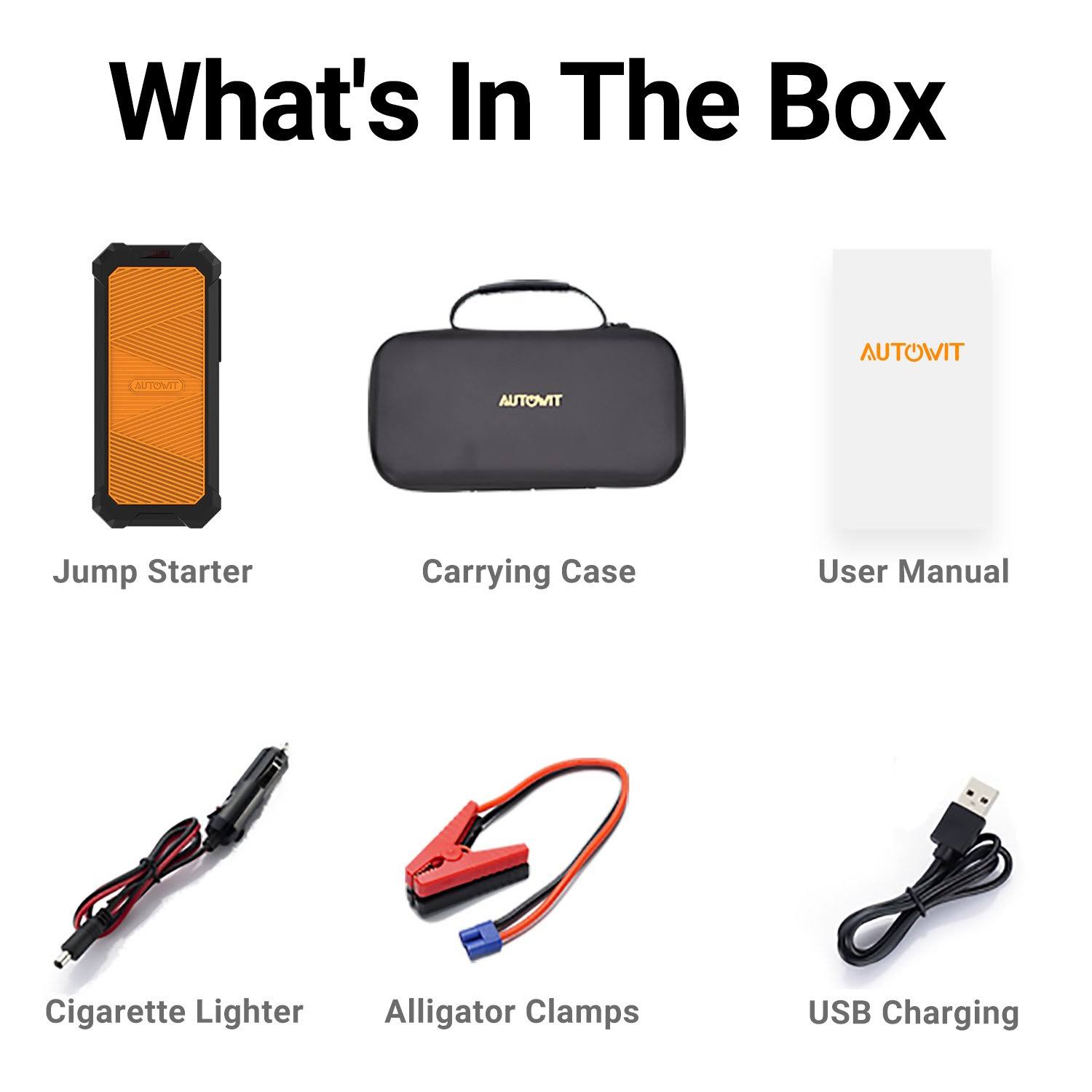 Autowit Supercap 2 12-Volt Battery-less Portable Jump Starter