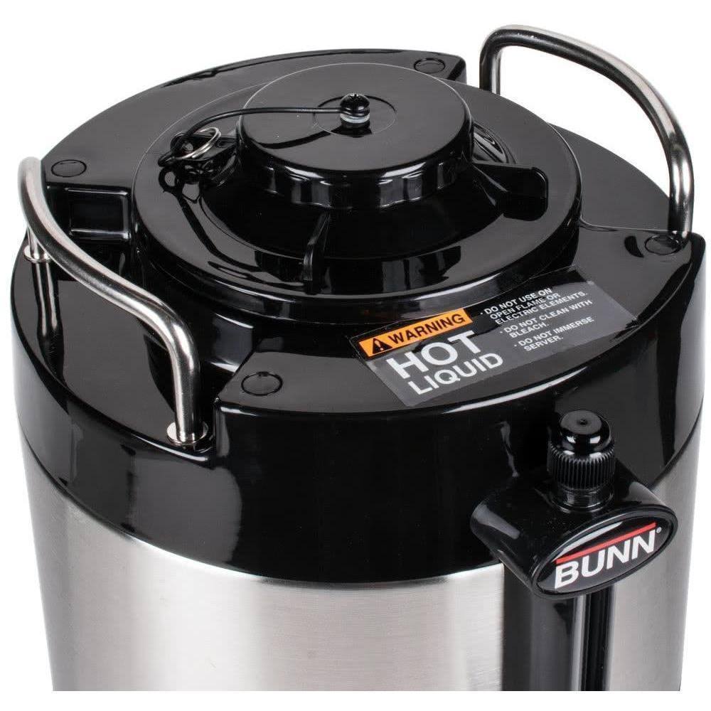 Bunn 1 Gallon ThermoFresh Stainless Mechanical Gauge Server 44000.0050