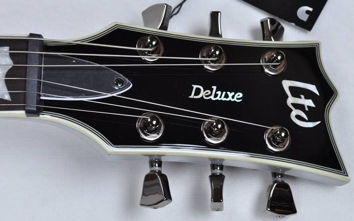 ESP LTD Deluxe EC-1000 Electric Guitar Silver Sunburst