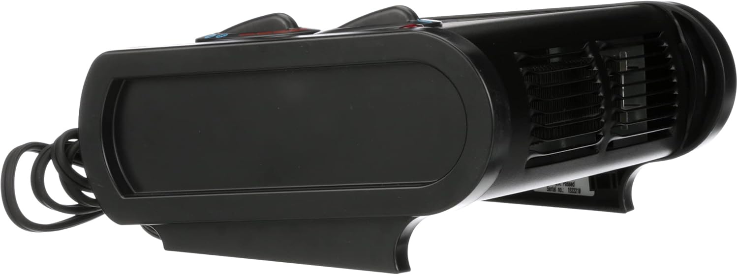 Caframo True North Heater. Low Profile, Quiet, Powerful Heater for Work and Home. Black, 11.25" x 8" x 5" (9206CABBX)