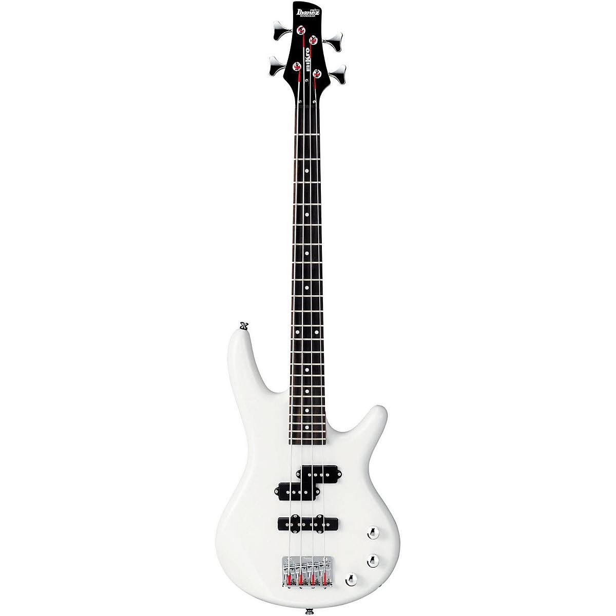 Ibanez GSRM20 Mikro Short-Scale Bass Guitar - Pearl White