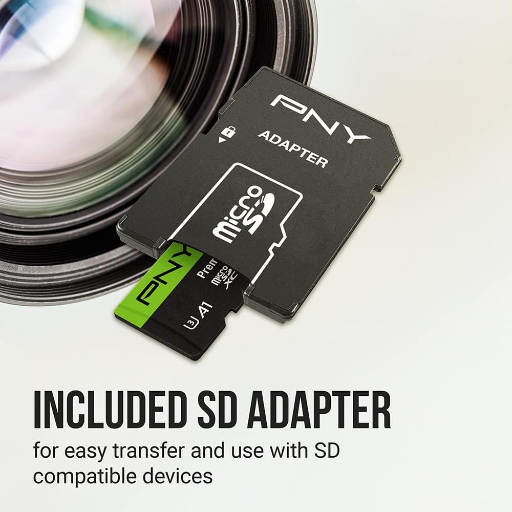 PNY 512GB Premier-X Class 10 U3 V30 microSDXC Flash Memory Card
