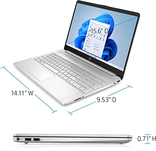 HP 15.6" HD Touchscreen Laptop 2023, 11th Gen Intel Core i5-1135G7 Up to 4.2 Ghz, Intel Iris Xe Graphics, HDMI, Webcam, Win11 +CUE Accessories (16GB RAM | 1TB SSD)