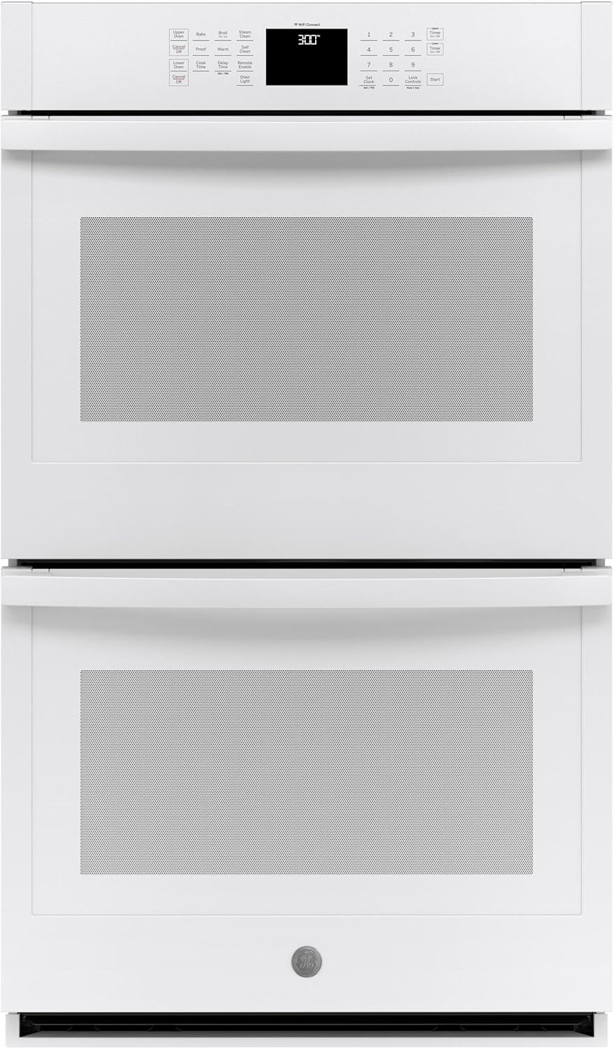 GE Appliances JTD3000DNWW 30" Built-In Double Wall Oven - White