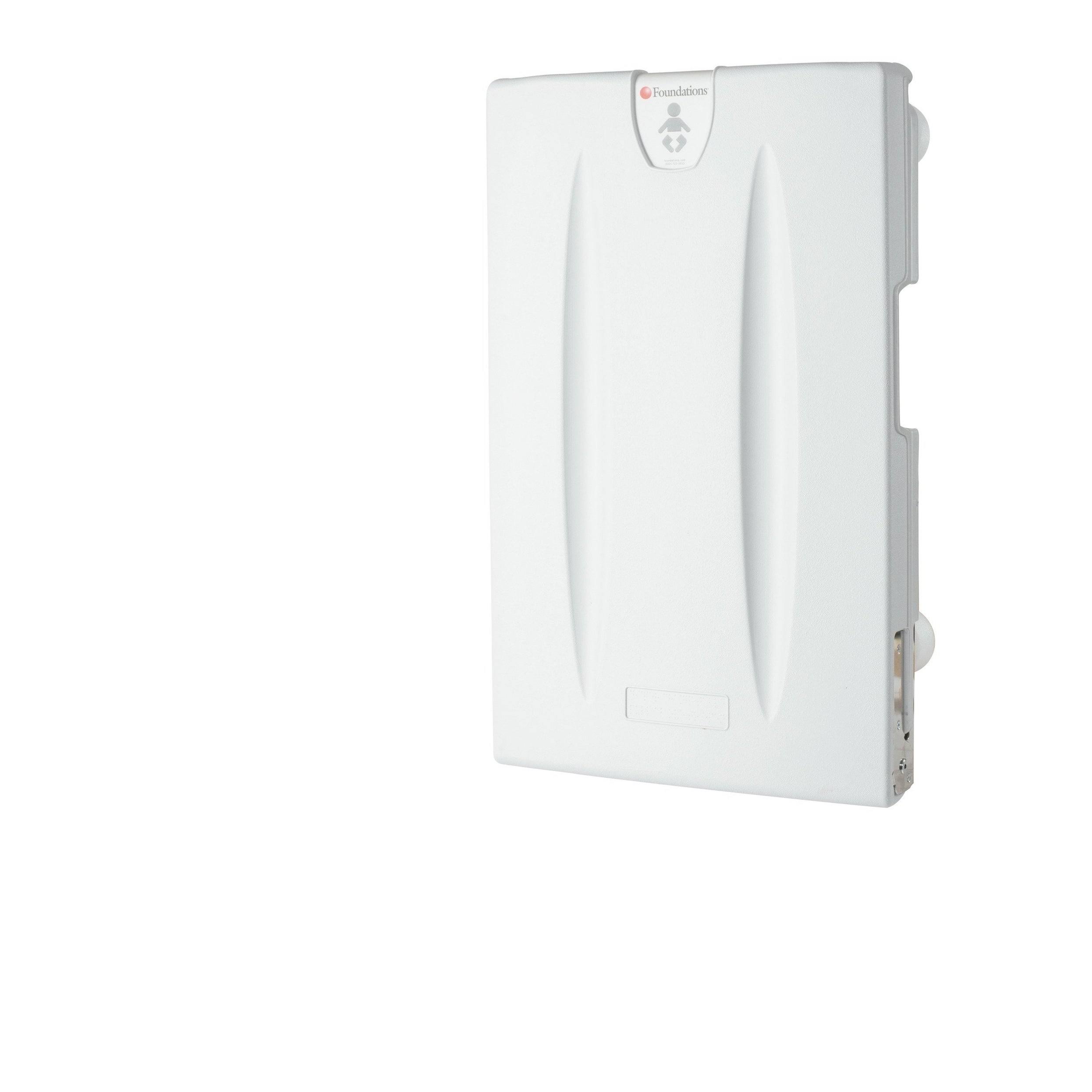 Foundations Polyethylene Vertical Surface Mount Changing Station