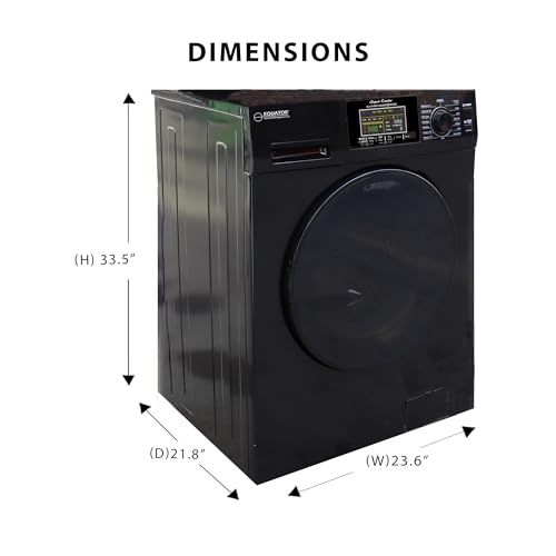Equator Combo Washer Dryer VENTED-DRY 30% Faster than Condense 110V 15lb 1400RPM