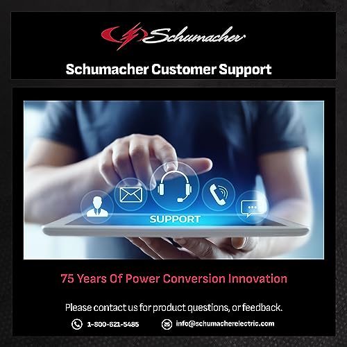 Schumacher Ship ‘n Shore SC1645 15A 12V Three-Bank On-Board Marine Sequential Battery Charger – for Lithium, Standard, AGM, and Deep-Cycle Batteries – Fully Automatic – Water Resistant