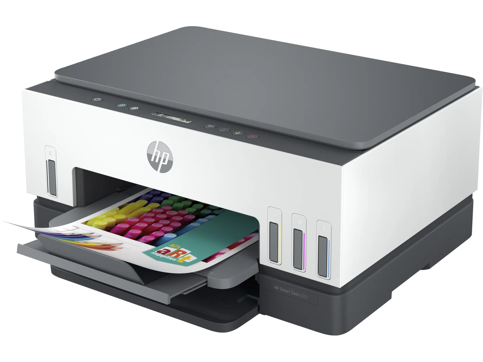 HP Smart Tank 6001 All-in-One InkJet Printer, Color Mobile Print, Scan, Copy,