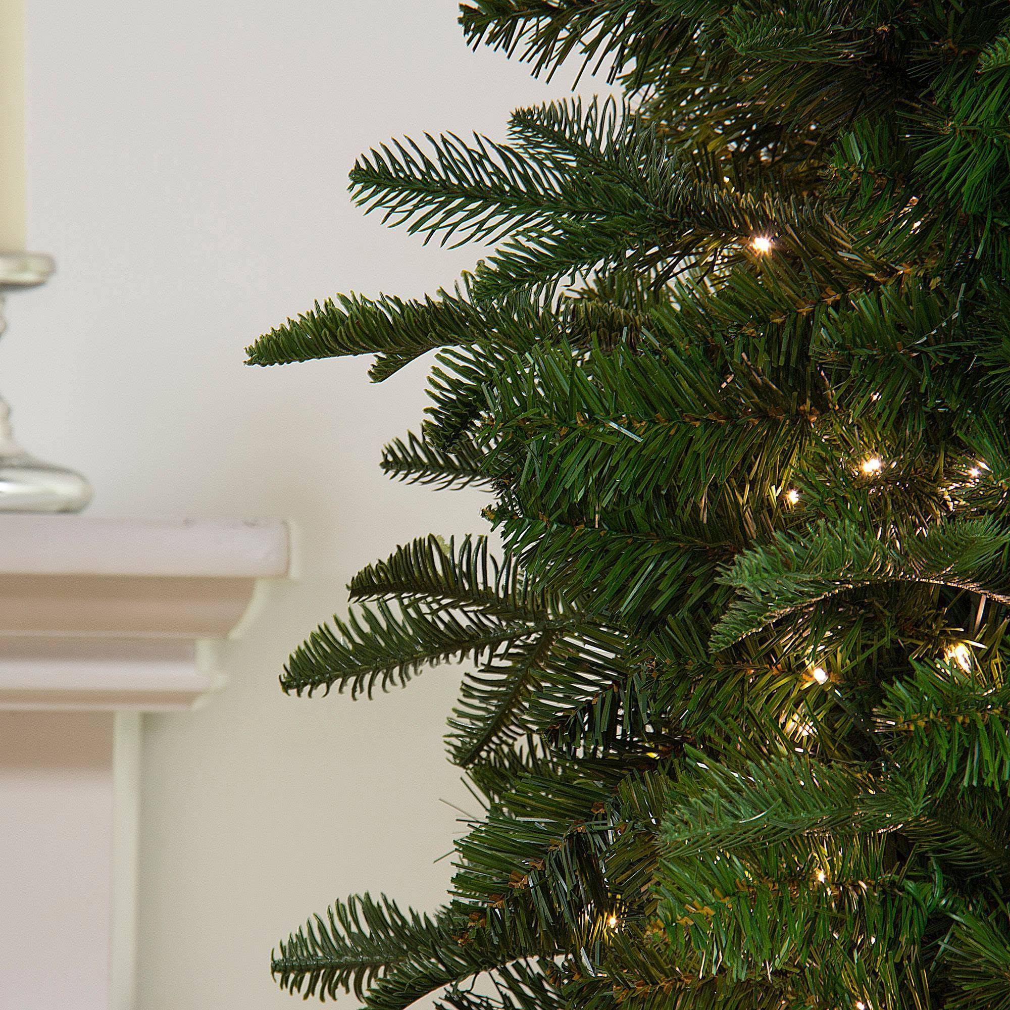 Easy Treezy 7.5' Pre-Lit Classic EZ Setup Tree with Fairy Lights Green