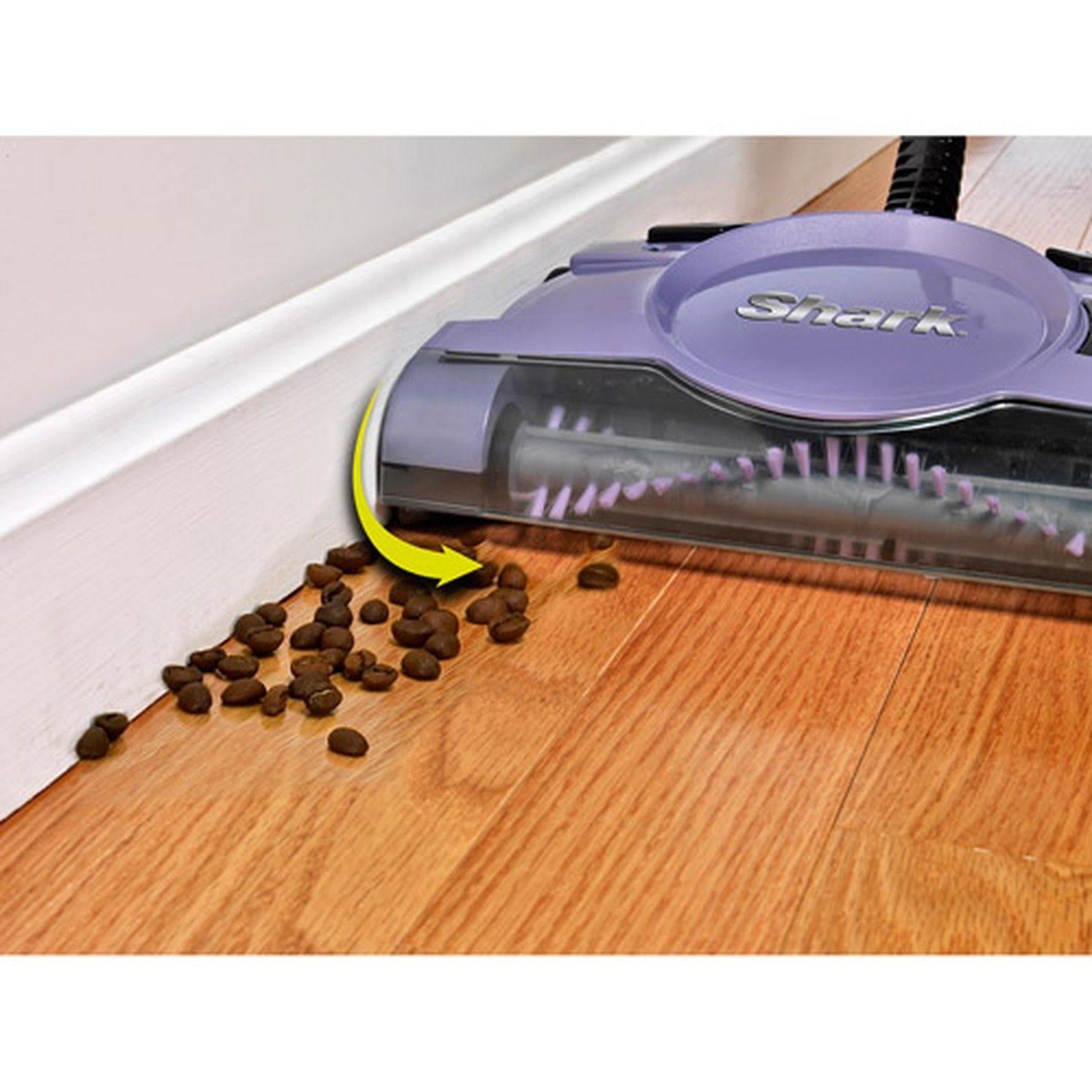 Shark Rechargeable Floor/Carpet Sweeper, Purple, 12x22