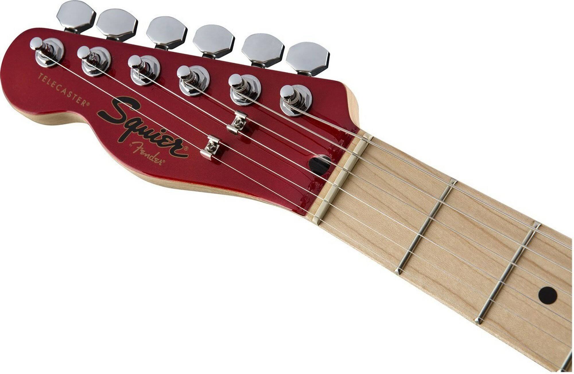Squier Contemporary Telecaster HH Left-Handed Dark Metallic Red