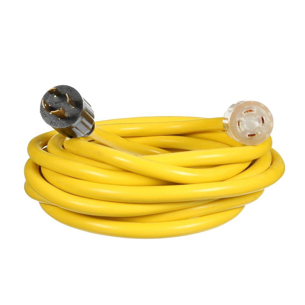 Dek Universal 25 ft. 10/4, 240-Volt 30 Amp Universal Generator Extension Cord ACC02M21