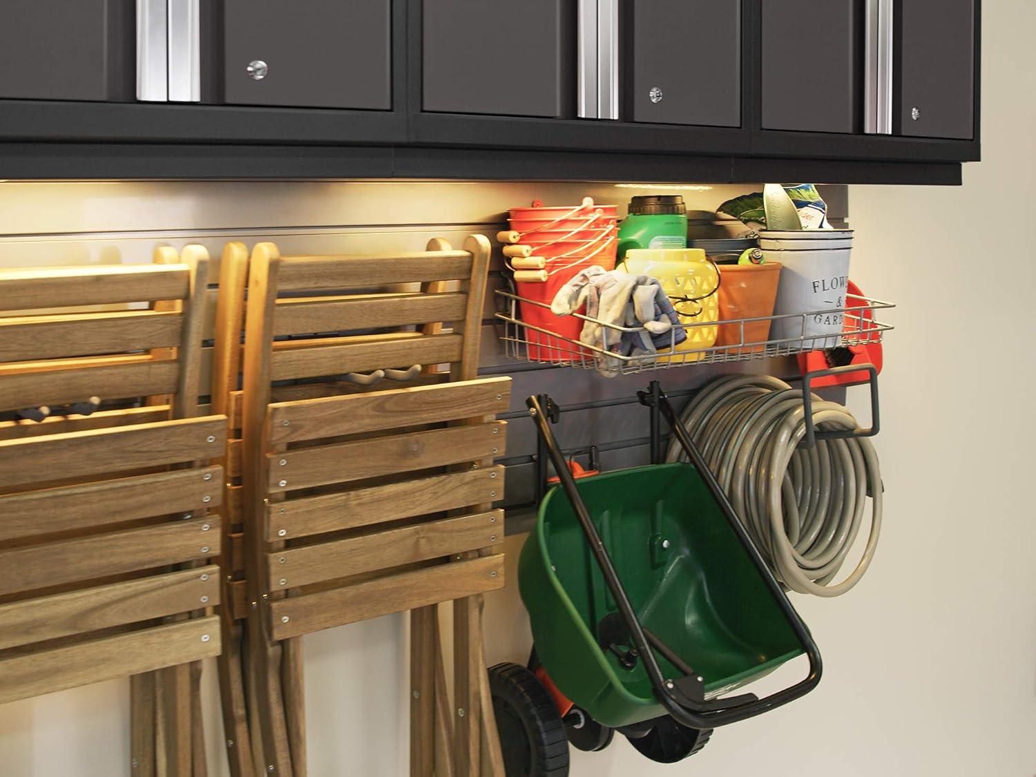 NewAge Products Bold Series Gray 2 Piece Set, Garage Cabinets, 50669