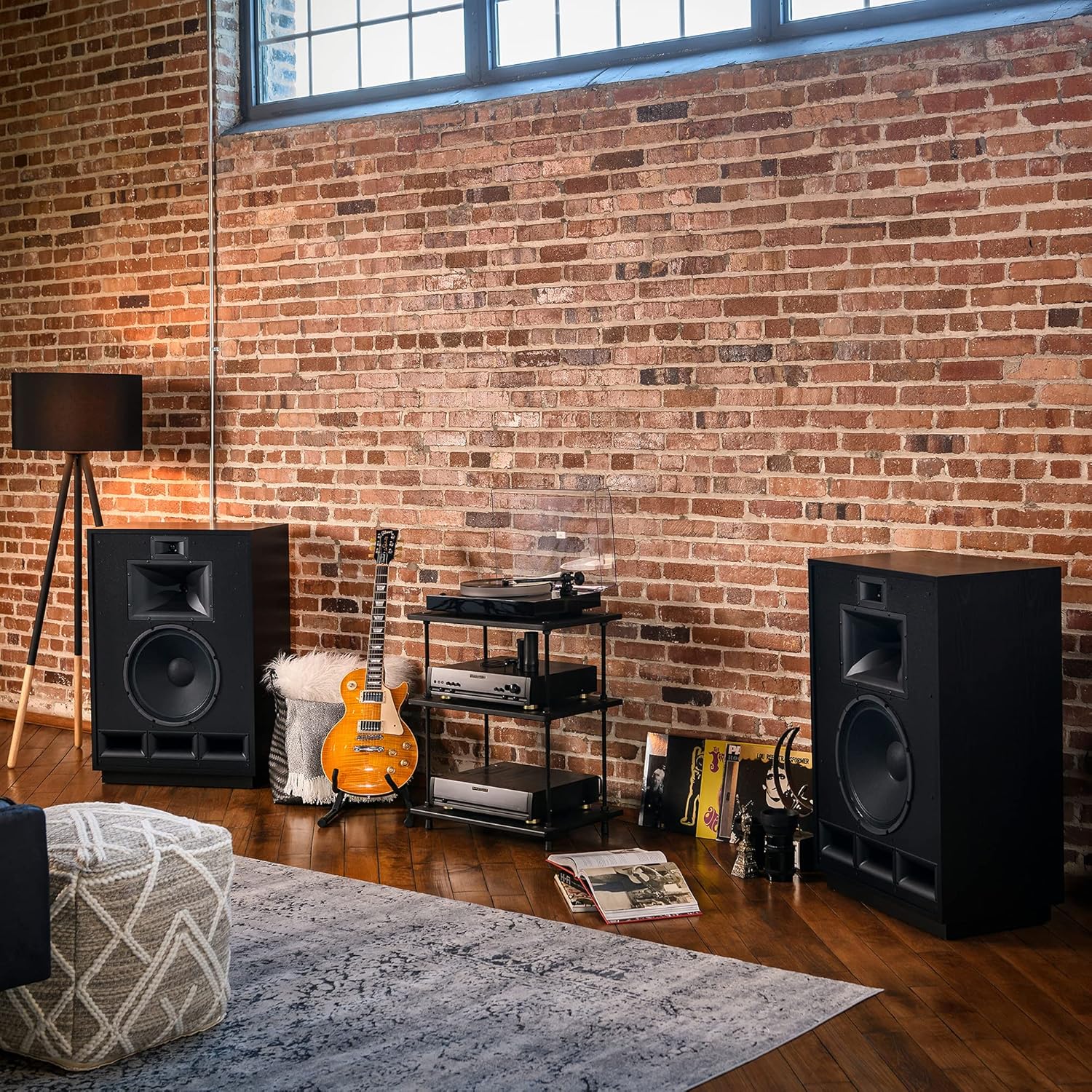 Klipsch Cornwall IV Floorstanding Speakers in Walnut