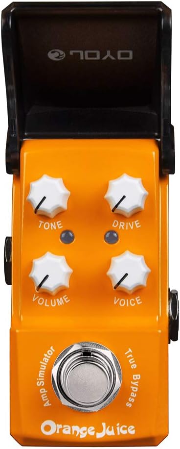 JOYO Orange Juice Guitar Amp Simulator Effects Mini Pedal for Electric Guitar True Bypass Ironman Series JF-310 Pack of 2