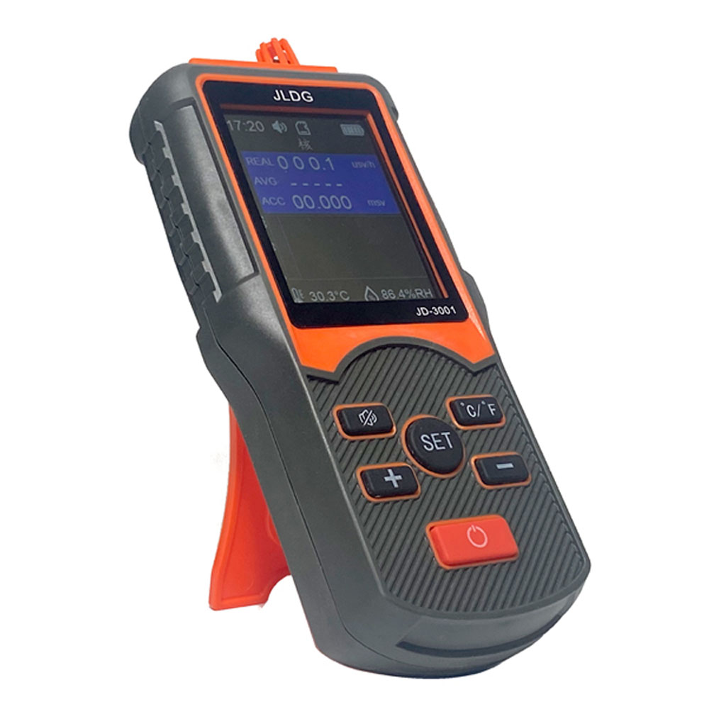 Mixfeer JD-3001 Geiger Counter and Electromagnetic Radiation Detector Temperature and Humidity Measurement Device with Data Export Function