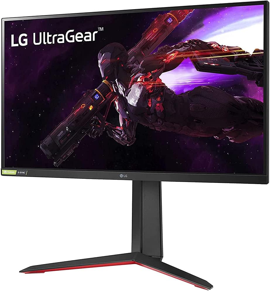 LG 27GP850-B 27 inch Ultragear QHD 2560 x 1440 Nano IPS Gaming Monitor + AMD FreeSync 2 Pack