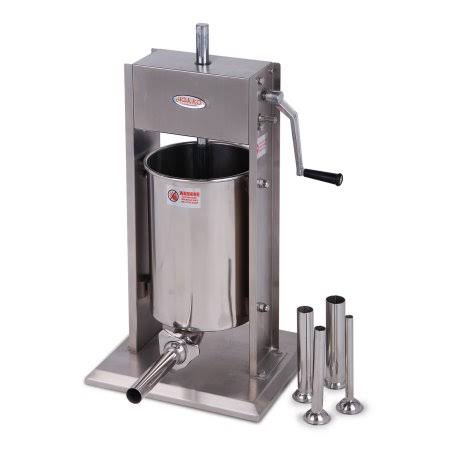 22 lb Sausage Stuffer Double Speed Stainless Steel Vertical Sausage Makers
