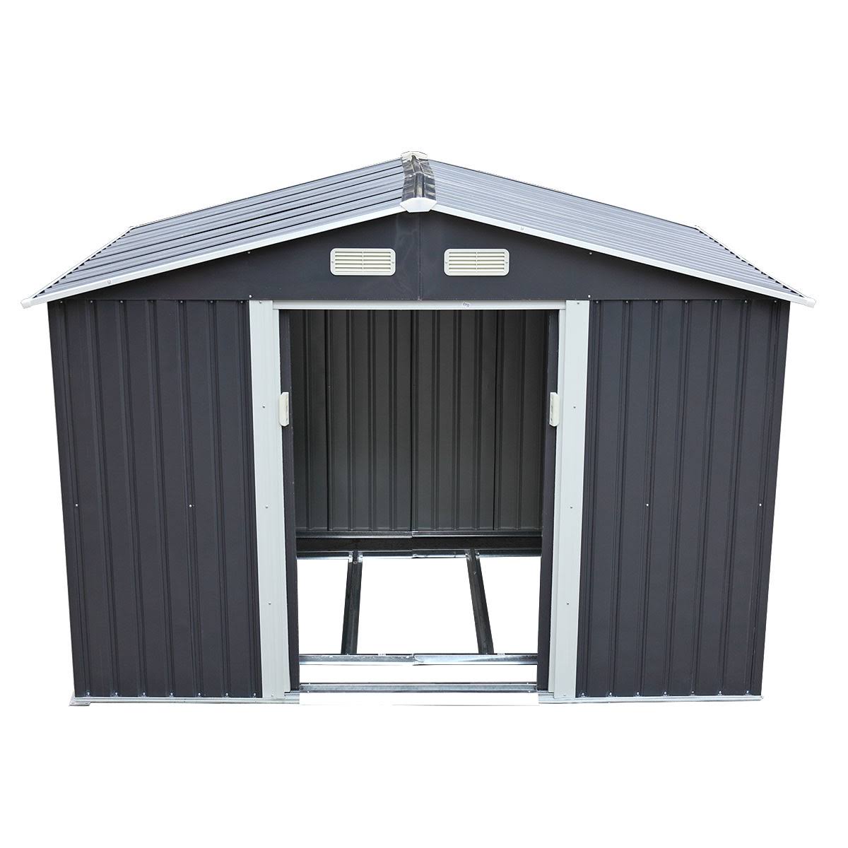 9 x 6 ft VENTILATION Metal Storage Shed