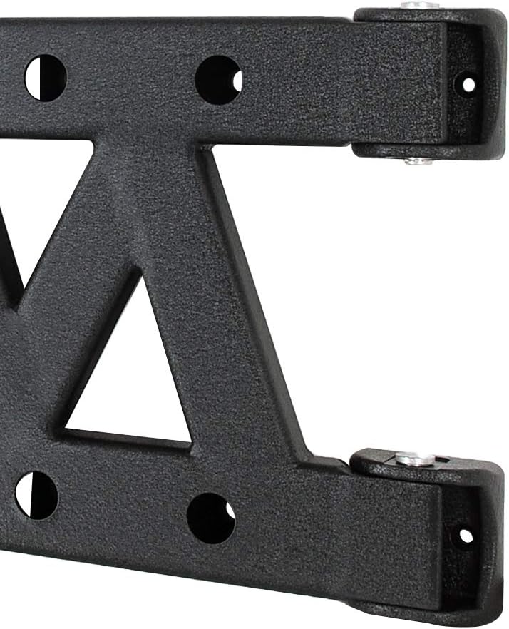 Tidal Fit for 2007-2018 Wrangler JK Tire Carrier with Third Brake Light Bracket.