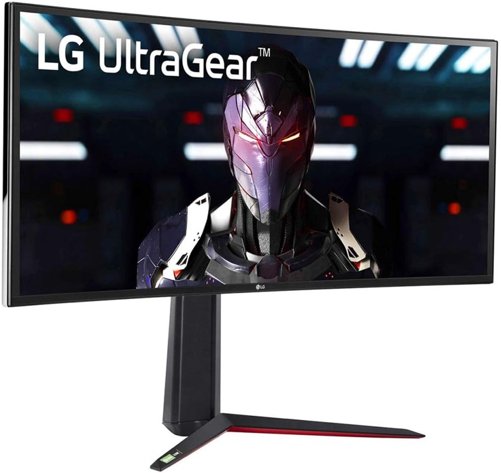LG 34GN850-B Ultragear 34 inch QHD 3440x1440 21:9 Curved Gaming Monitor Bundle with Deco Gear HDMI Cable 2 Pack + Gamer Surface Mousepad + Screen Cloth