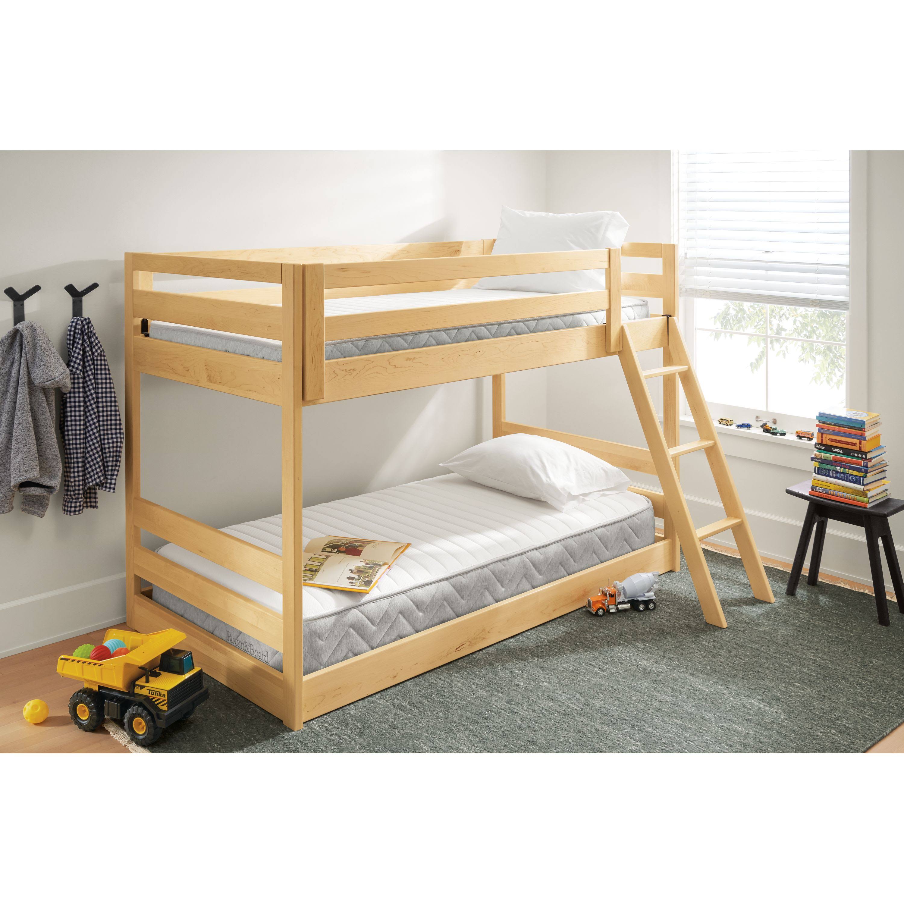 Room u0026 Board | Modern Basic Twin Bunk Mattress White