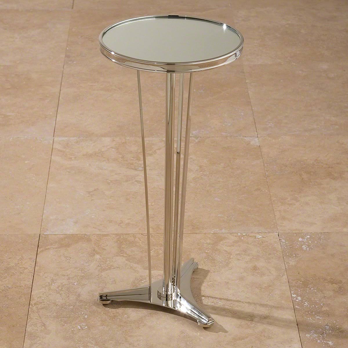Global Views French Moderne Side Table - Antique Brass