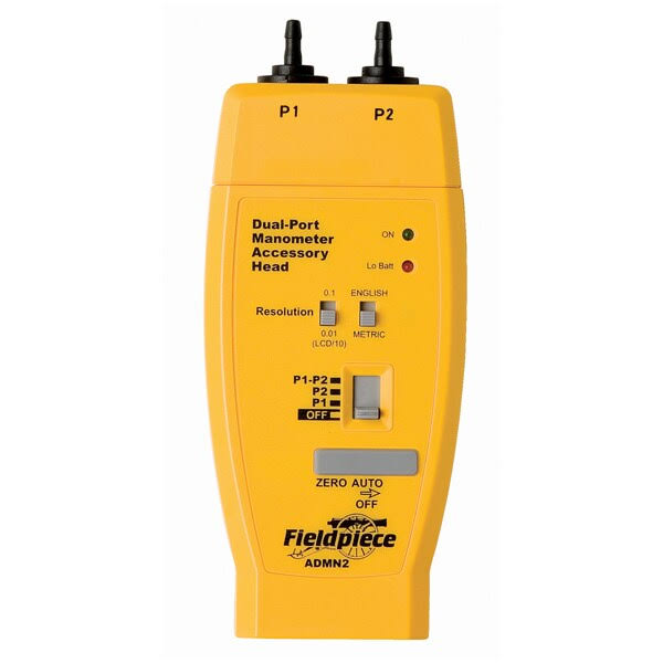 Fieldpiece ADMN2 - Dual Port Manometer Accessory Head