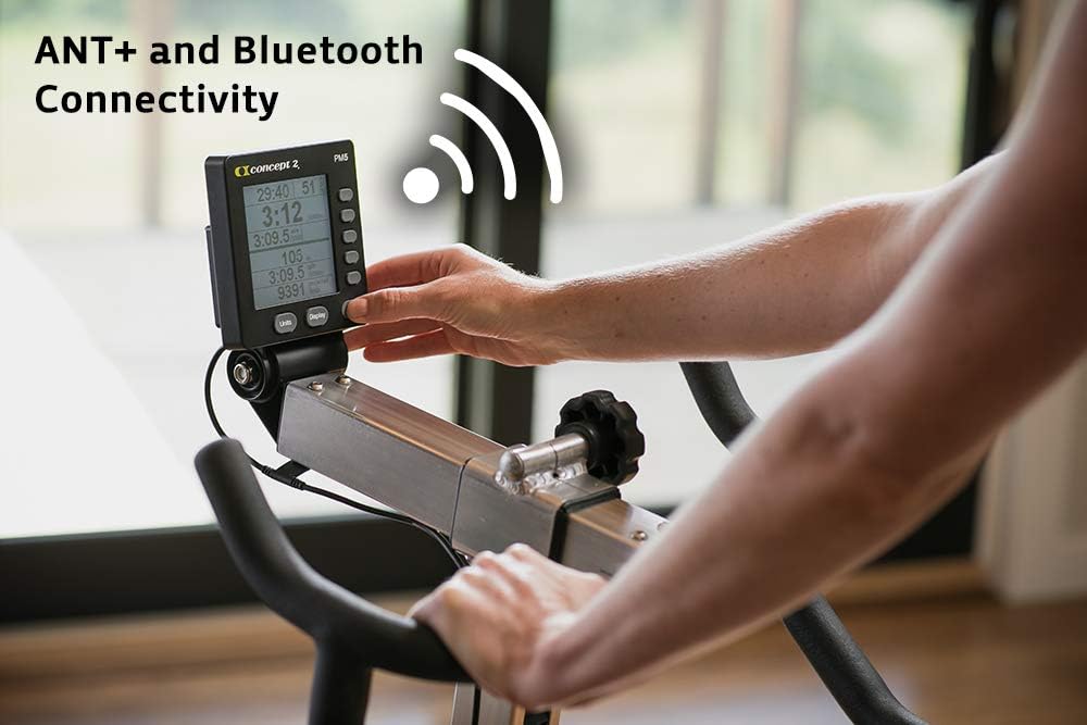 Concept2 BikeErg 2900 Stationary Exercise Bike | PM5 Monitor, Adjustable Air Resistance for Exercise, Conditioning and Strength Training | Commercial and Home Use