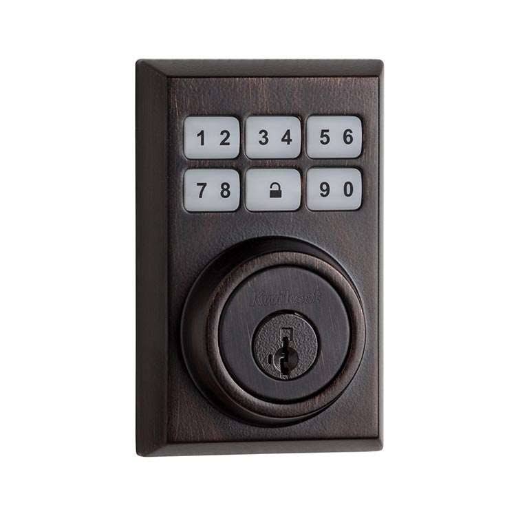 Kwikset 99100-081 SmartCode 910 Z-Wave Plus Contemporary Deadbolt, Satin Chrome