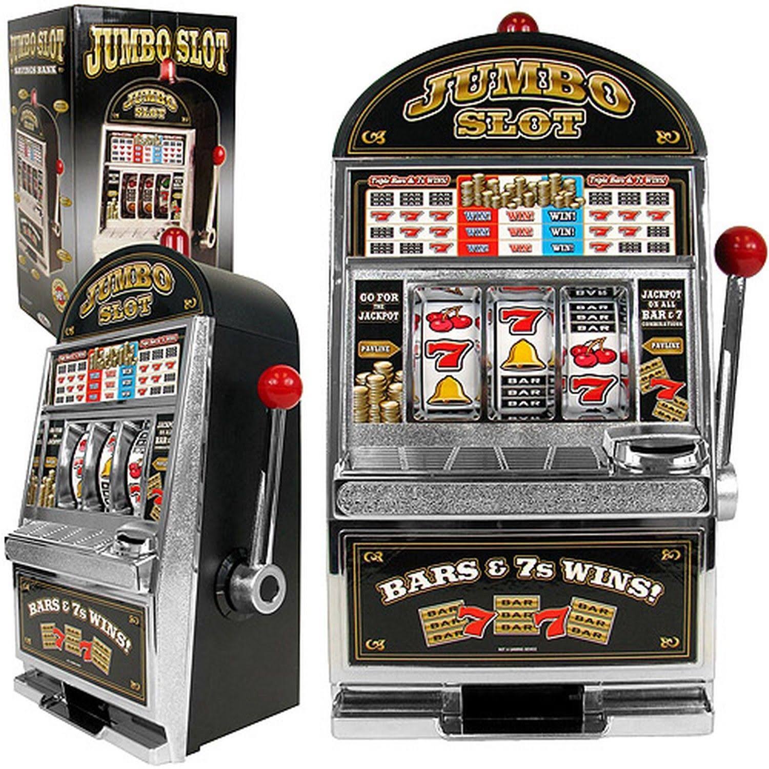 Jumbo Slot Machine Bank - Replication