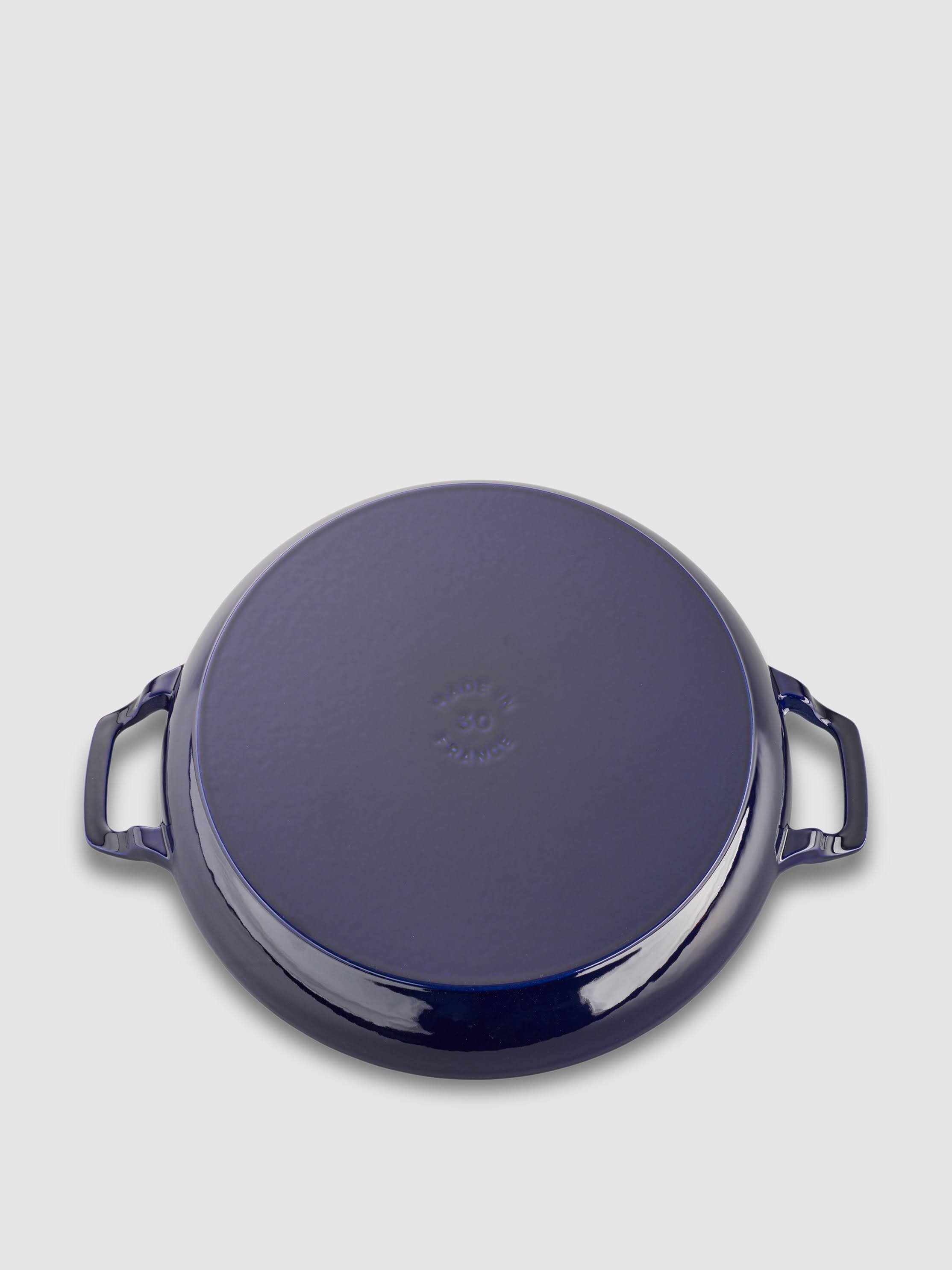 Staub - Cast Iron 3.5-qt Braiser - Dark Blue