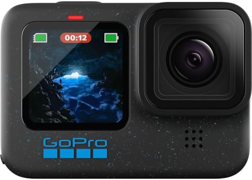 GoPro HERO12 Black 5.3K Action Camera Bundle with 128GB Card and 50 Accessories