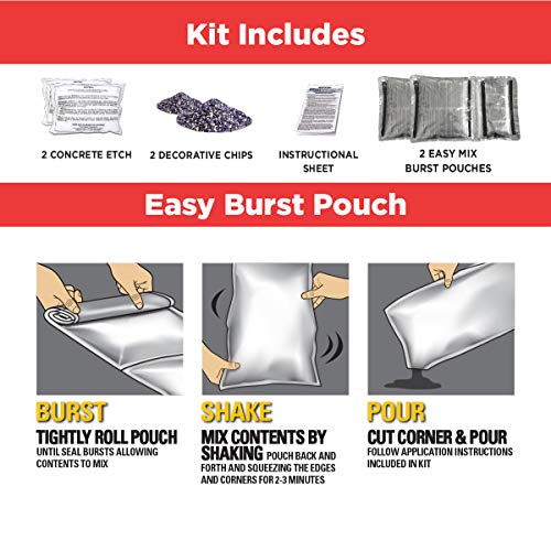 Rust-Oleum 261845 EpoxyShield Garage Floor Coating , 2 gal, Gray, 2.5 Car Kit