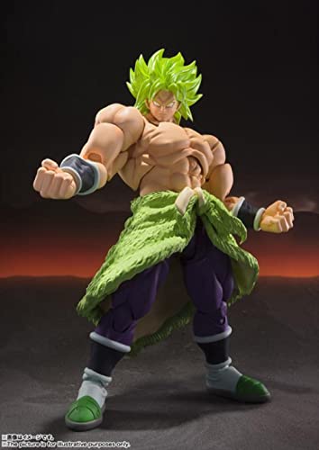 TAMASHII NATIONS - Dragon Ball Super: Broly - Super Saiyan Broly Full Power, Bandai Spirits S.H.Figuarts Action Figure
