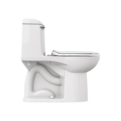 American Standard 2004314.020 Champion 4 One-Piece Toilet with Toilet Seat, Elongated Front, Standard Height, White, 1.6 gpf