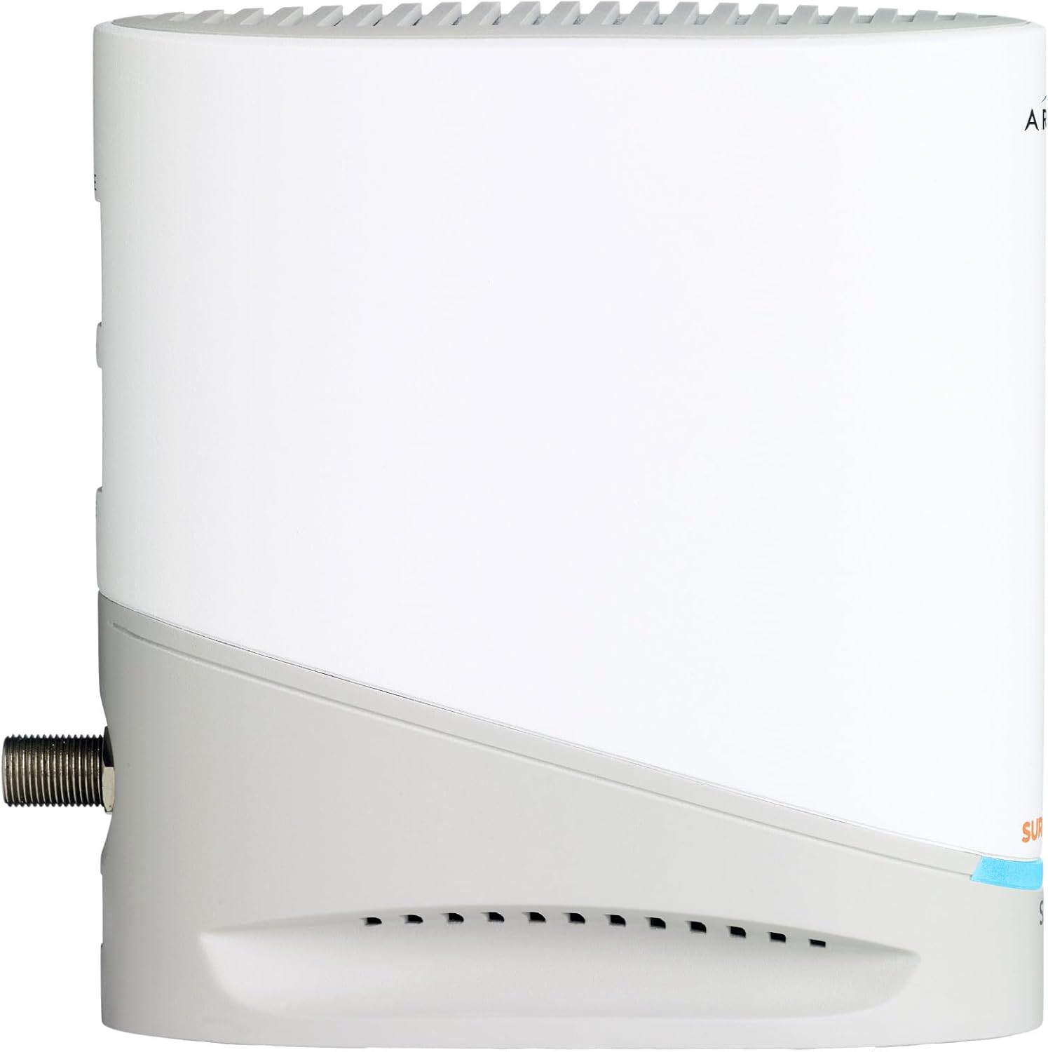 ARRIS S33 DOCSIS 3.1 White Cable Modem | 2.5 Gbps Max Internet Speeds | 2.5 & 1 Gbps Ports | 4 OFDM Channels | Compatible with Xfinity, Cox, Spectrum & More