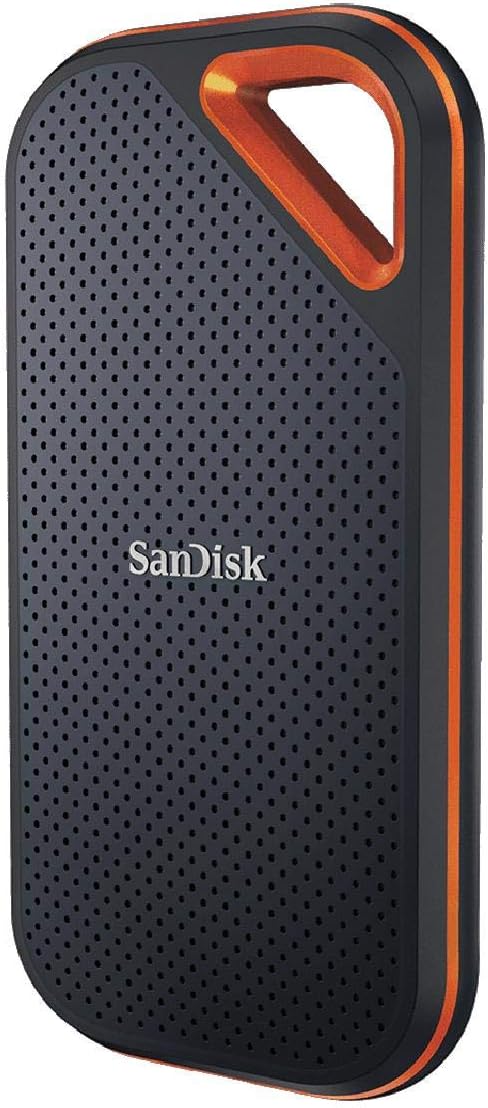 SanDisk Extreme PRO Portable 1TB USB 3.2 Gen 2 Type-C External SSD V2, 2-Pack