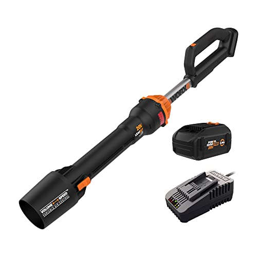 Worx 40V Cordless Leaf Blower & String Trimmer/Edger Bundle with Batteries & Charger