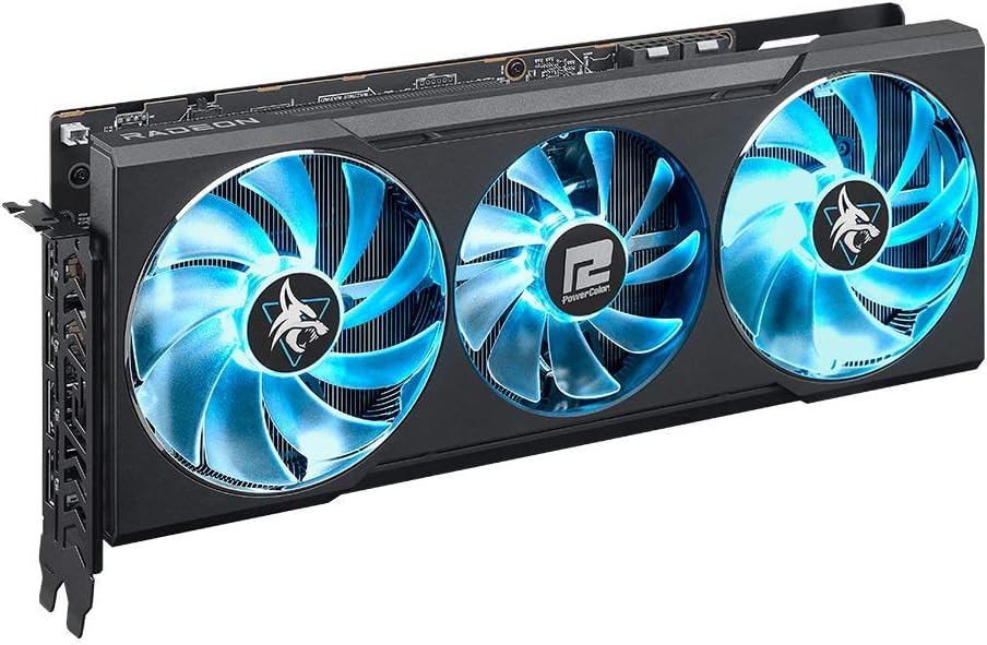 PowerColor Hellhound AMD Radeon RX 6700 XT Gaming Graphics Card with 12GB GDDR6 Memory, Powered by AMD RDNA 2, Raytracing, PCI Express 4.0, HDMI 2.1, AMD Infinity Cache