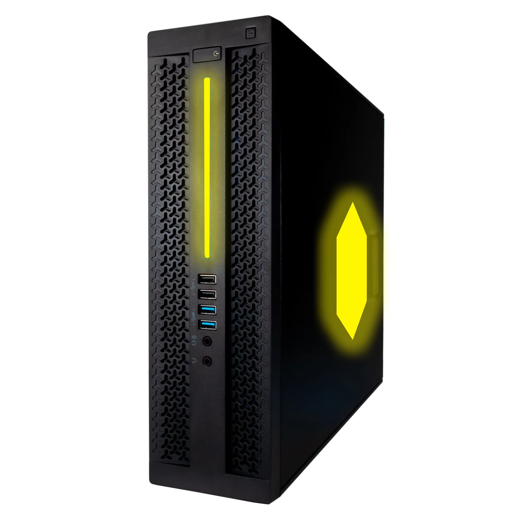 Restored ProDesk 600G1 Desktop Computer PC w/ Custom RGB Lighting, Intel Quad Core i5, 16GB DDR3 RAM, 512GB SSD, WIFI, RGB Keyboard, Mouse and Speaker Bundle, Windows 10 Pro (Refurbished)
