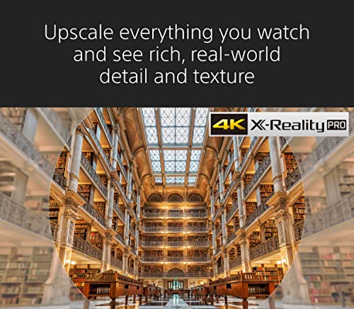Sony 65 Inch 4K Ultra HD TV X85K Series: LED Smart Google TV with Dolby Vision HDR and Native 120HZ Refresh Rate KD65X85K- Latest Model, Black
