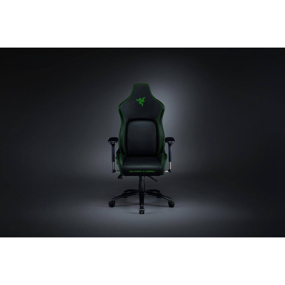 Razer Iskur Gaming-Chair: Ergonomic Lumbar Support System Black/Green
