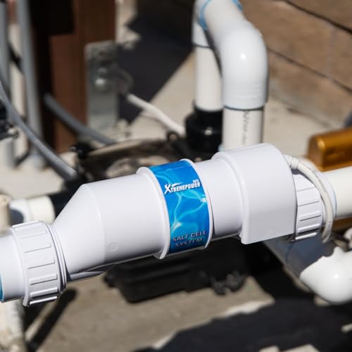 XtremepowerUS Pool Chlorine Generator Salt Chlorinator Flow Switch Plumbing Complete System
