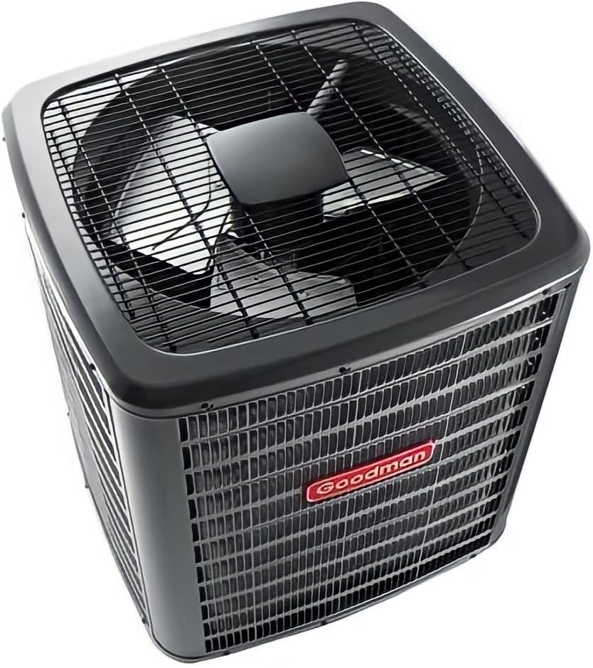 Goodman 18 SEER 5 Tons R-410A Air Conditioner with Split System - Integrated Communicating ComfortBridge Tech, 208/230 V, 1 Phase, 60 Hz - GSXC180601
