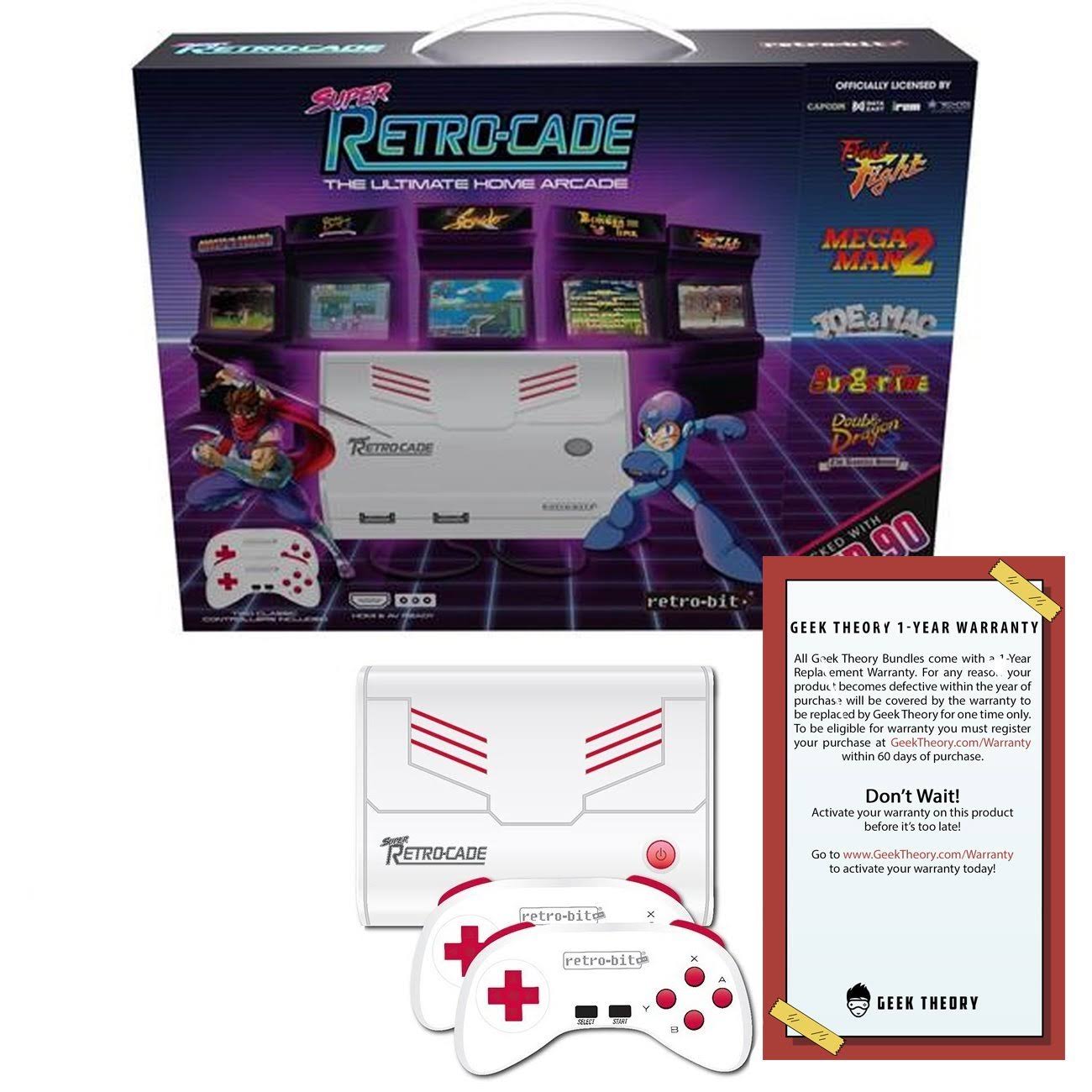 Retro-bit Super Retro-Cade Plug and Play Game Console