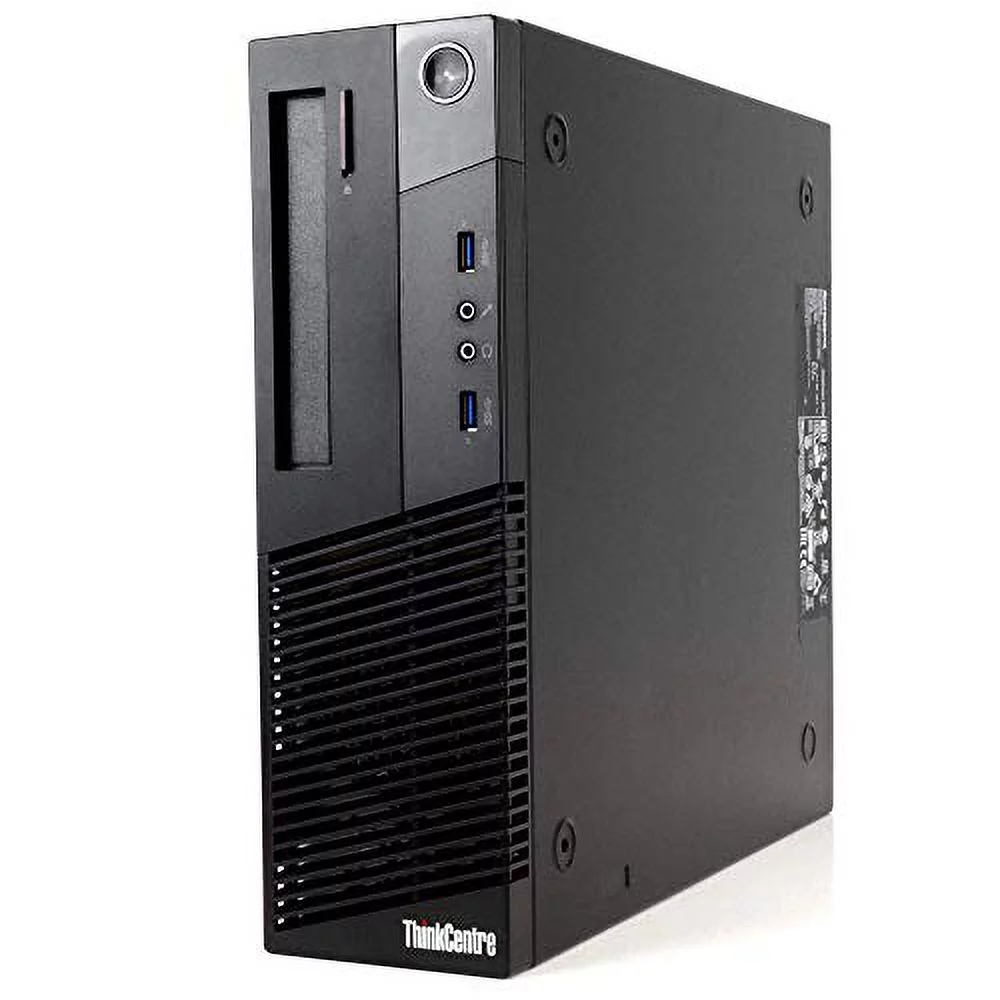 Lenovo ThinkCentre M93p Small Desktop Computer (SFF) | Quad Core Intel i7 (3.9GHz Turbo) | 8GB DDR3 RAM | 500GB SSD Solid State + 1TB | WiFi-5G + Bluetooth | Win 10 Pro | Home or Office PC (used)