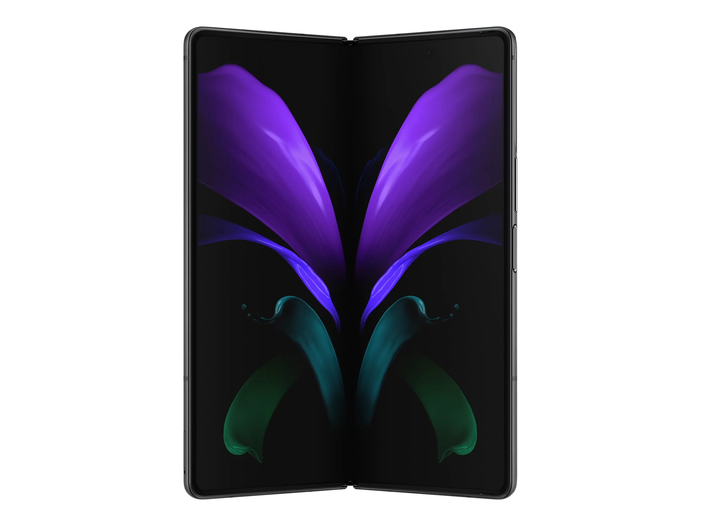 Samsung Galaxy Z Fold2 5G - 5G smartphone - dual-SIM - RAM 12 GB / Internal Memory 256 GB - OLED display - 7.6" - 7.6" - 2208 x 1768 pixels 2208 x 1768 pixels (120 Hz) - 3x rear cameras 12 MP, 12 MP, 12 MP - 2x front cameras 10 MP, 10 MP - mystic bla