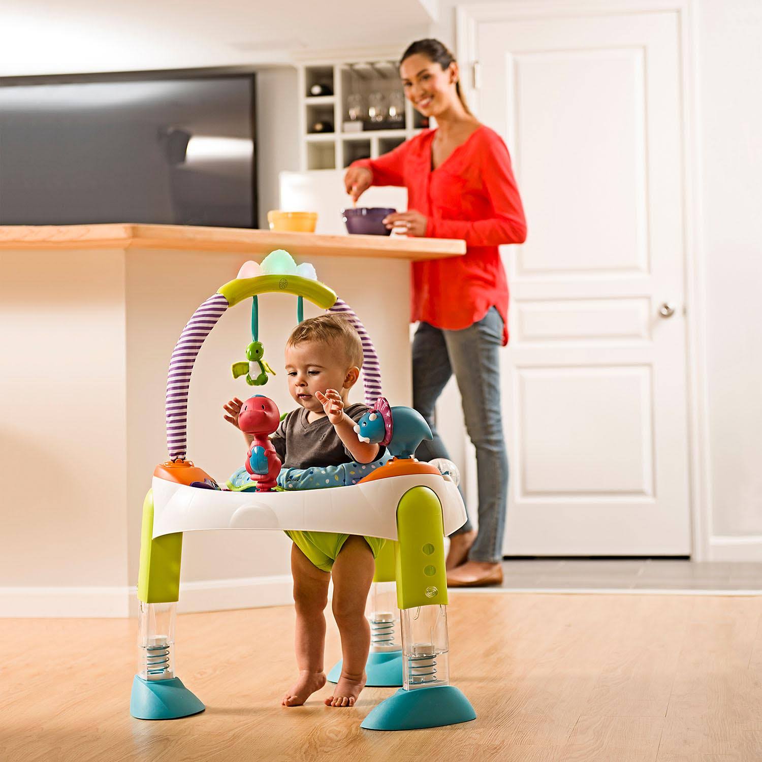 Evenflo Fast Fold + Go Activity Center (D Is for Dino)