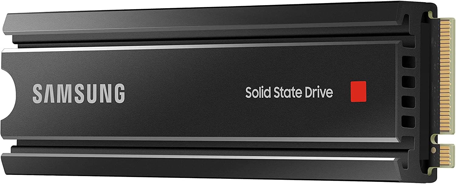 Samsung MZ-V8P1T0CW 980 PRO with Heatsink PCIe 4.0 NVMe SSD 1TB for PC/PS5 - (2-Pack)